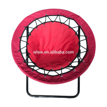 outdoor folding bungee chair/ foldable round mesh chair